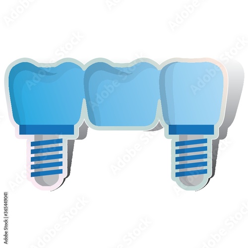 screw on false dentures