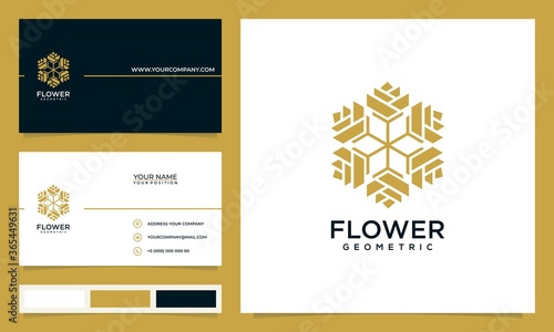 minimalist elegant modern flower logo design inspiration, for salons, spas, skincare, boutiques, with business cards