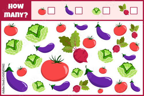Foto Educational mathematical game