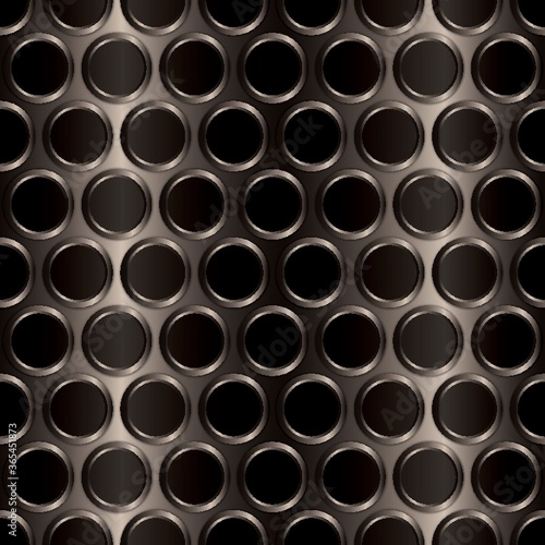 metal grid pattern background design
