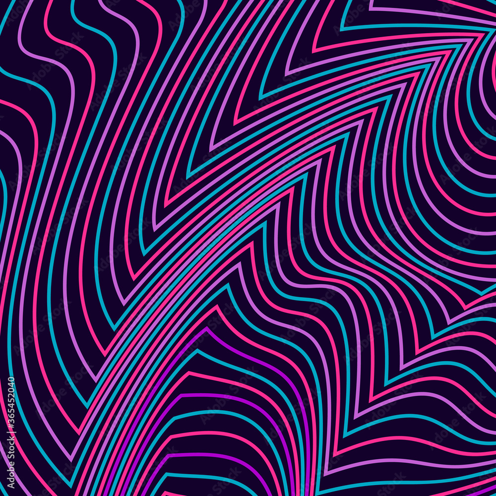 Vector abstract waves lines background Vector abstract waves lines background