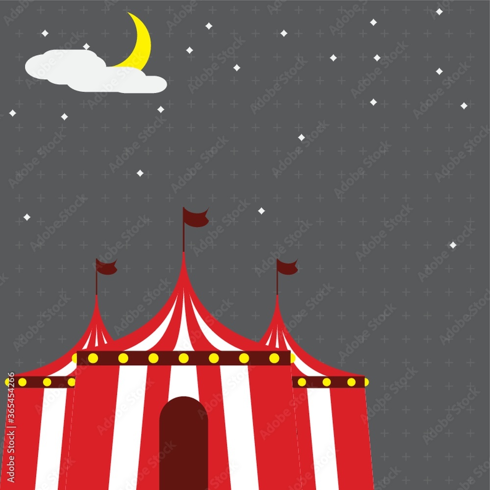 Obraz premium circus tent