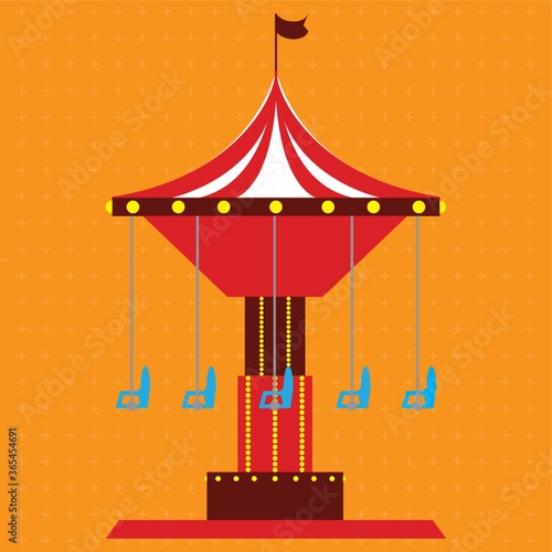 swinging carousel