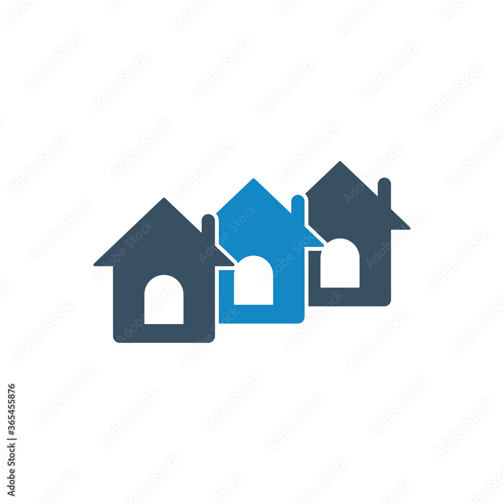 Apartment building icon Apartment building icon