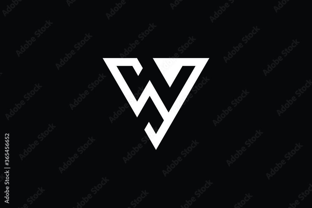 Minimal Innovative Initial SW logo and WS logo. Letter SW WS creative elegant Monogram. Premium Business logo icon. White color on black background Minimal Innovative Initial SW logo and WS logo. Letter SW WS creative elegant Monogram. Premium Business logo icon. White color on black background