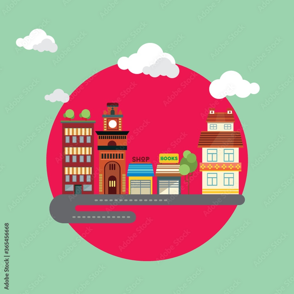 Obraz premium cityscape