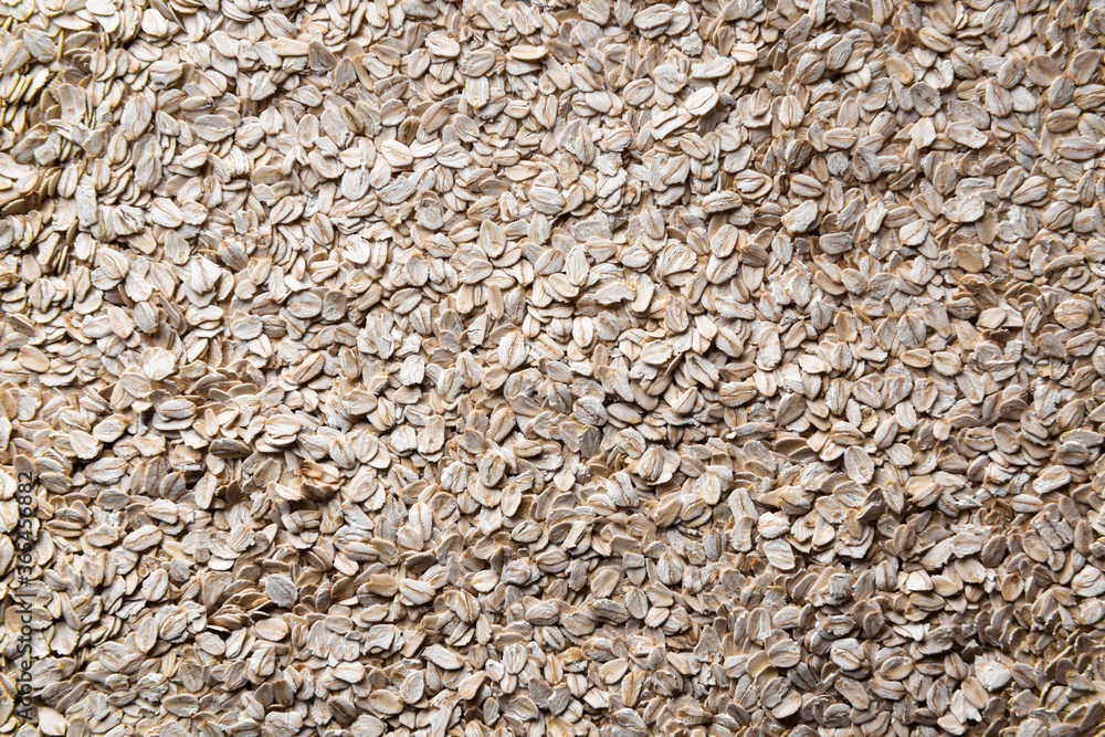 Obraz premium Rolled oats texture