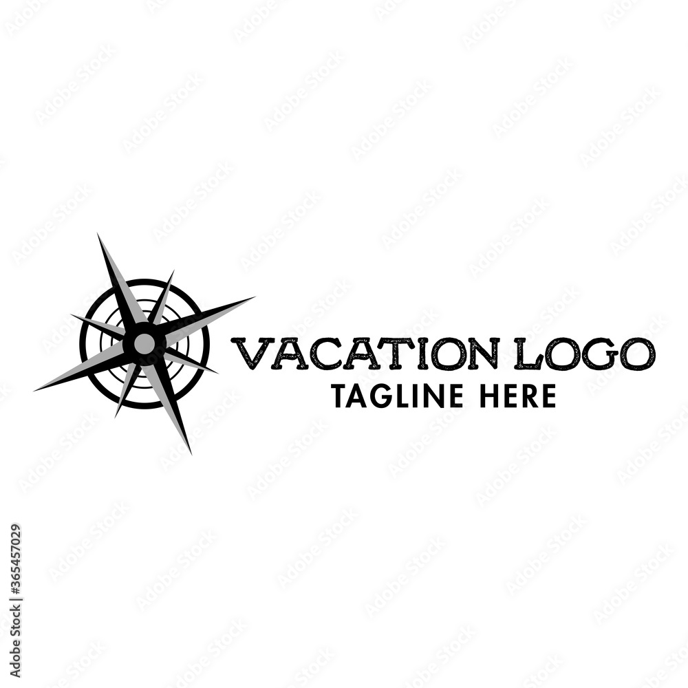compass - travel logo vector design template compass - travel logo vector design template