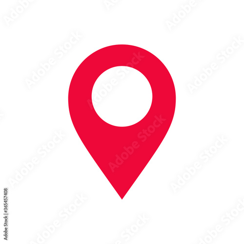 pin location icon vector design template