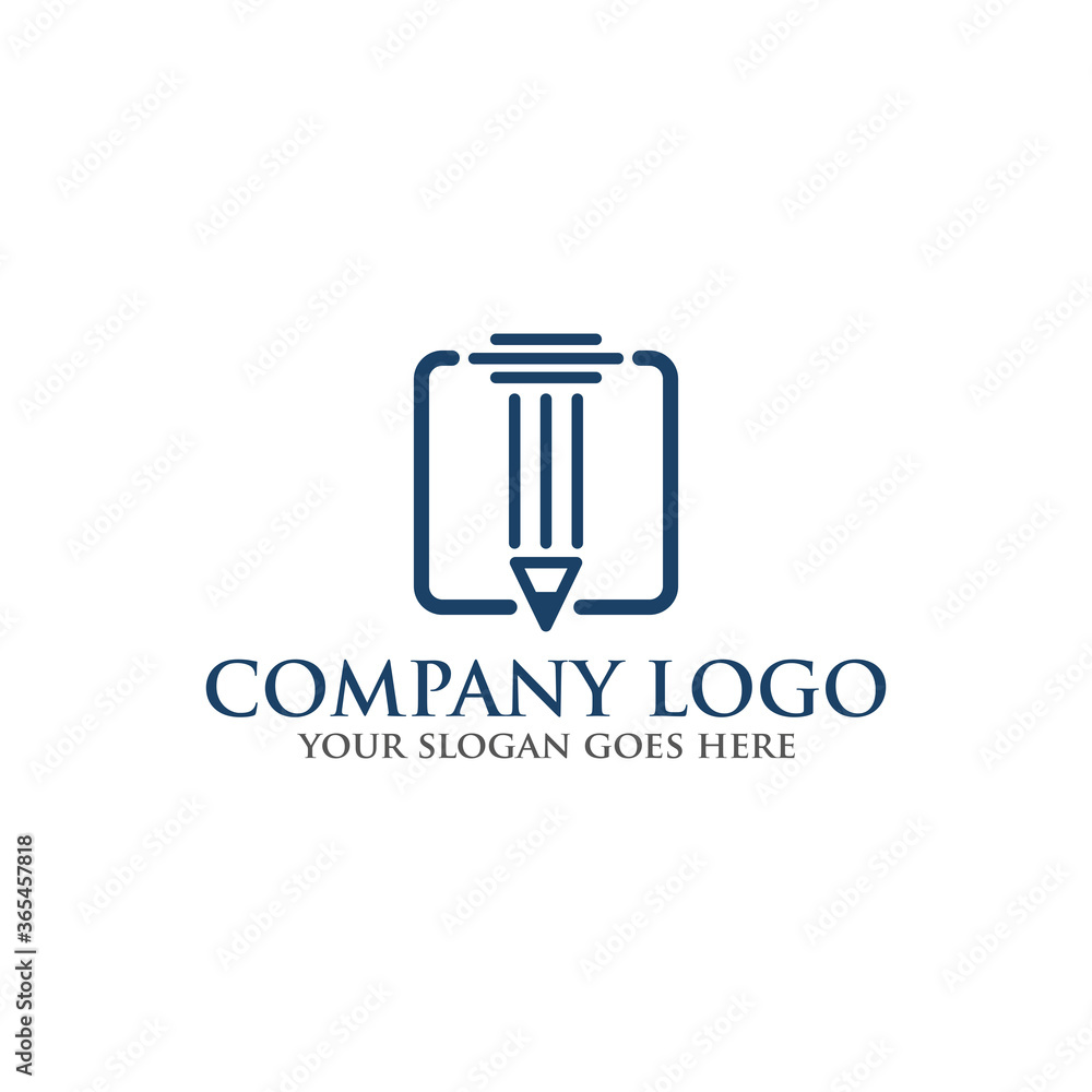law logo vector design template law logo vector design template
