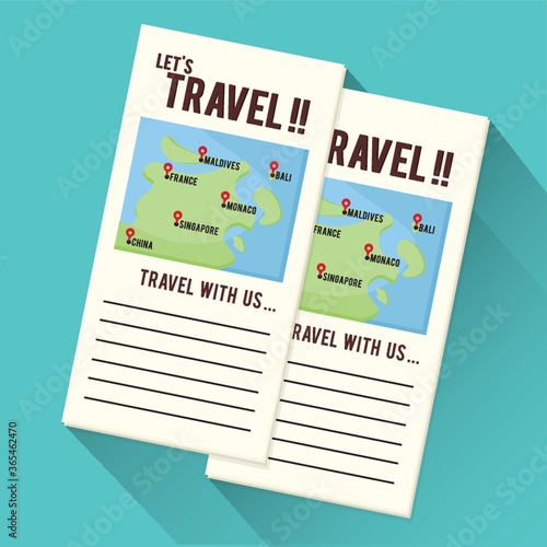 travel brochures