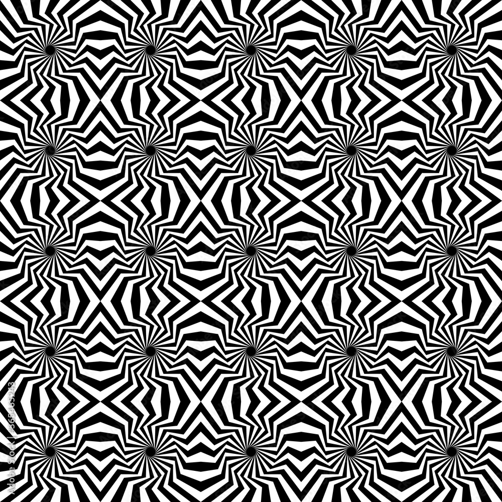 Vector geometric pattern with distortion effect Vector geometric pattern with distortion effect