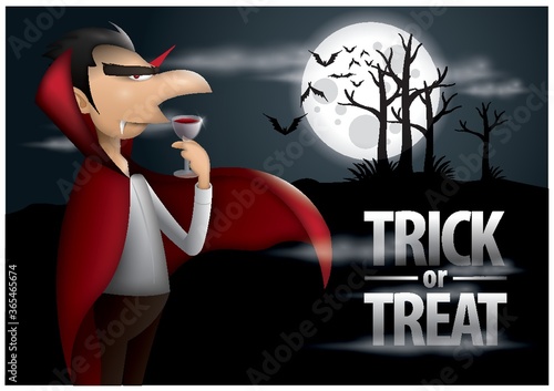 trick or treat halloween poster