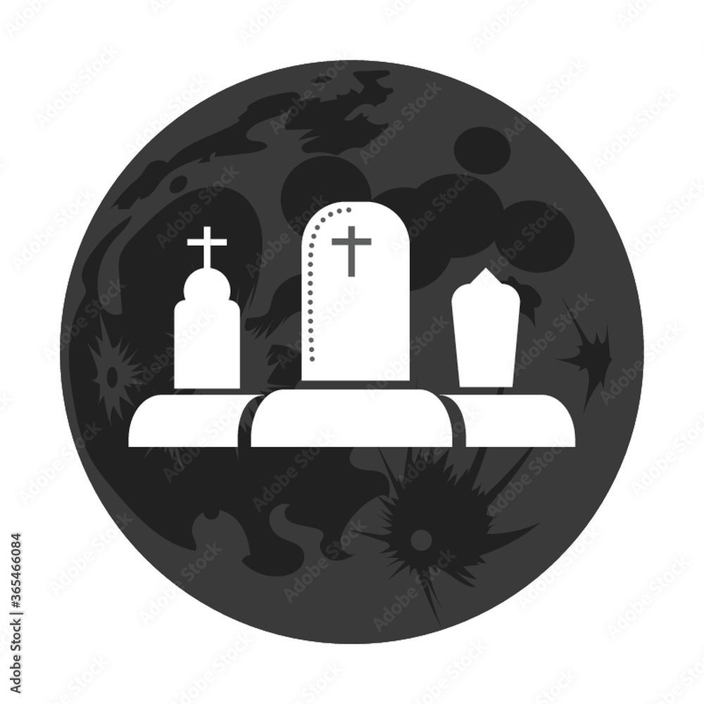 Obraz premium graveyard