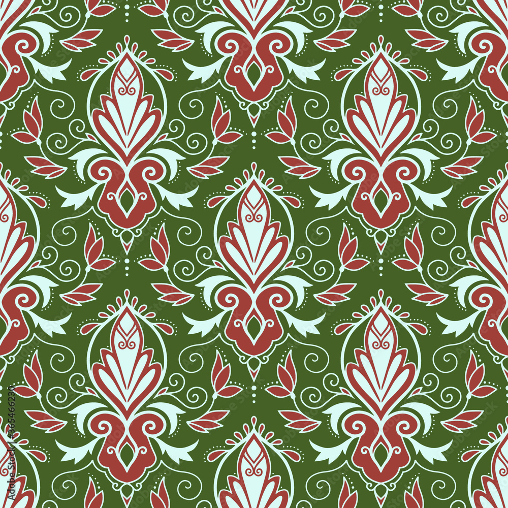 Ornamental decorative pattern element. Seamless texture. Vector illustration. 