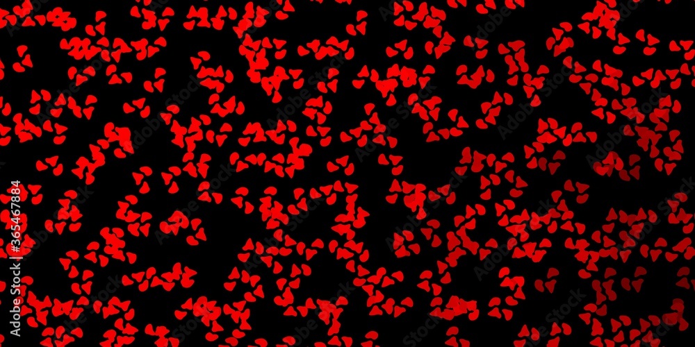 Dark orange vector texture with memphis shapes. Dark orange vector texture with memphis shapes.
