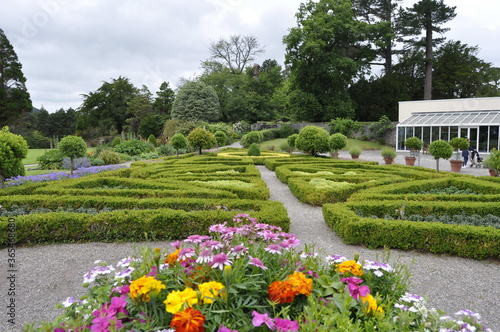 Gardens in Killarney national park  Ireland