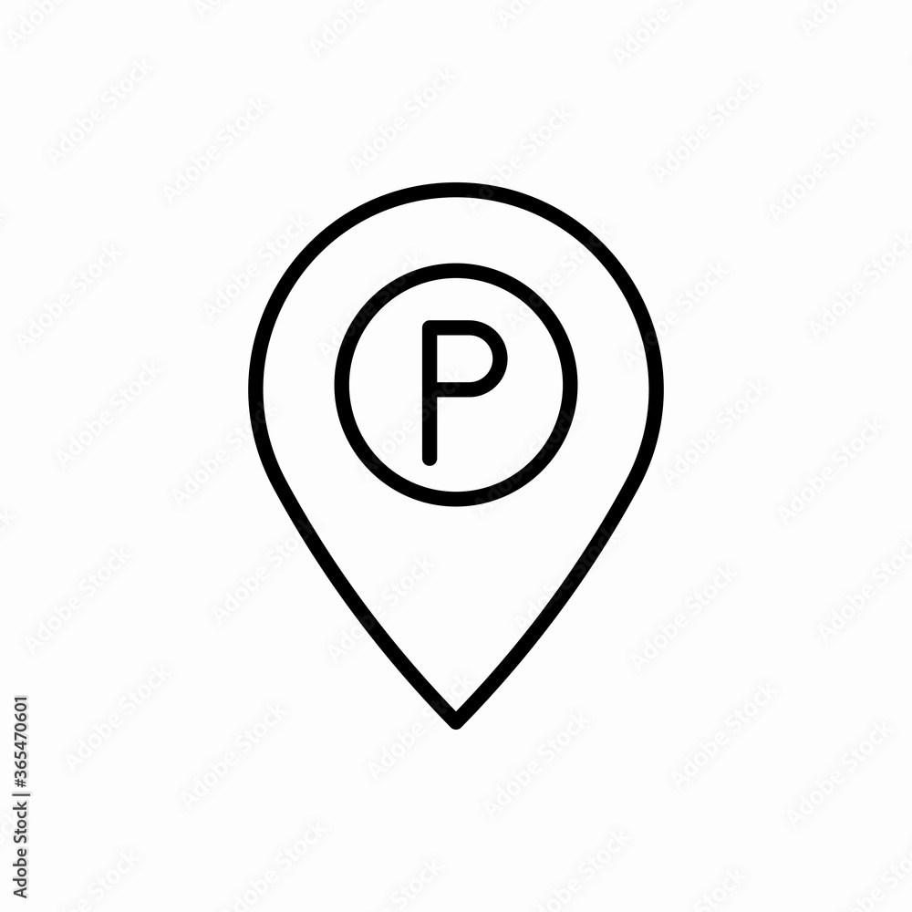 Outline location icon.Location vector illustration. Symbol for web and mobile Outline location icon.Location vector illustration. Symbol for web and mobile