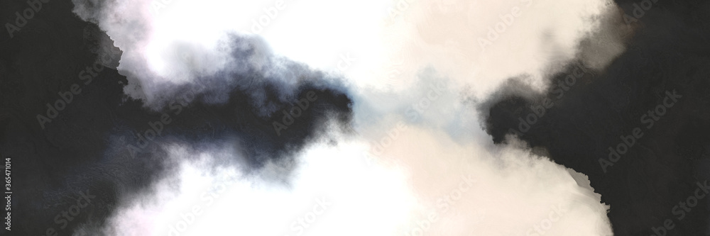 abstract watercolor background with watercolor paint style with dark slate gray, light gray and very dark blue colors