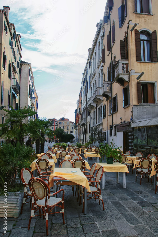 street cafe in rome italy