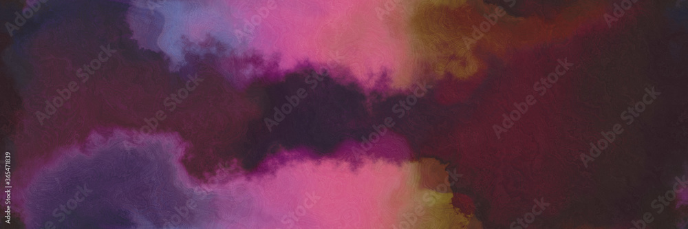 abstract watercolor background with watercolor paint style with very dark magenta, mulberry  and very dark violet colors. can be used as web banner or background