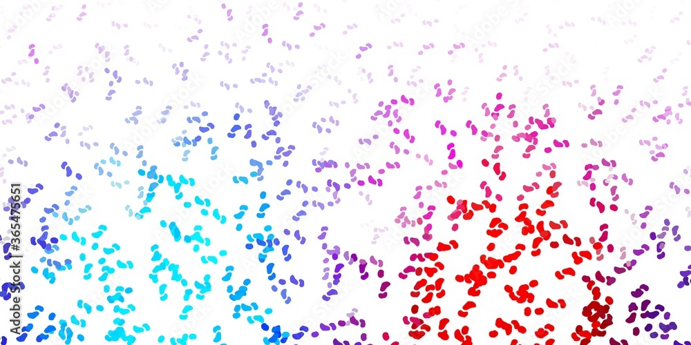 Light blue, red vector template with abstract forms. Light blue, red vector template with abstract forms.