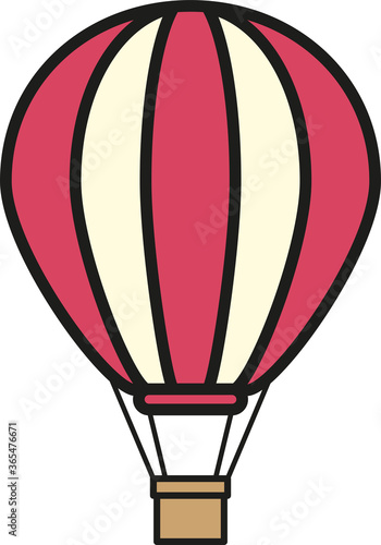 Hot Air Balloon Vector