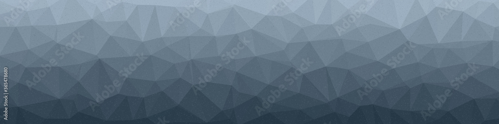 Obraz premium Cobalt Blue color Abstract color Low-Polygones Generative Art background illustration