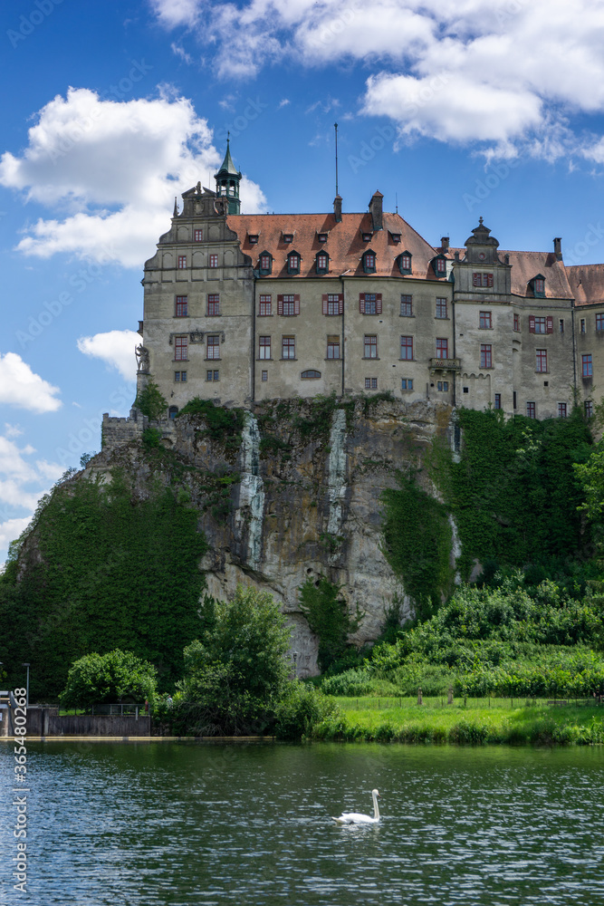 Fototapeta premium view of the Hohenzollern Castle Sigmaringen