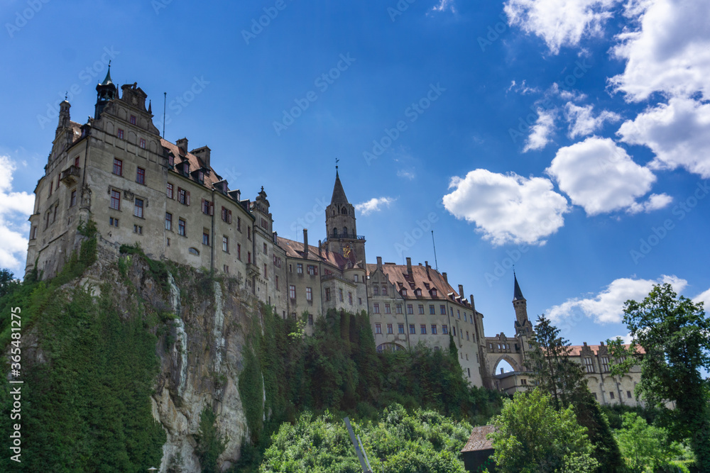 view of the Hohenzollern Castle Sigmaringen