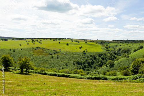 Exmoor countryside near Exford, Exmoor, Somerset, England