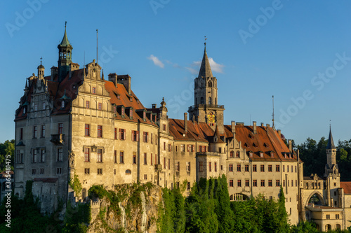 view of the Hohenzollern Castle at Sigmaringen