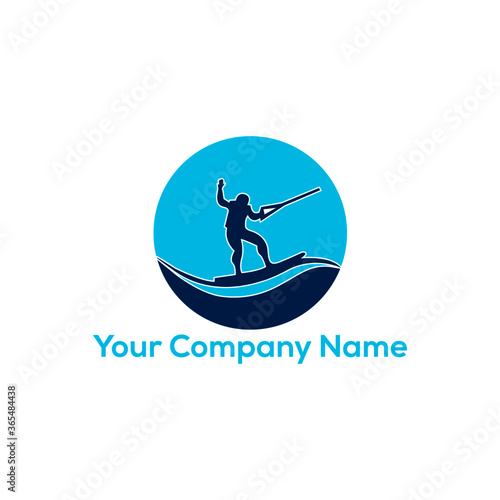 Wakeboard Logo design  photo