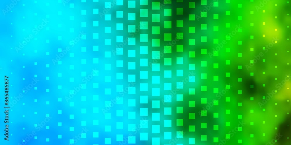 Light Blue, Green vector pattern in square style. Illustration with a set of gradient rectangles. Template for cellphones. Light Blue, Green vector pattern in square style. Illustration with a set of gradient rectangles. Template for cellphones.