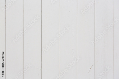 Wood texture. Light wooden wall. Smooth wooden planks painted white. Vintage rustic texture for background and design.