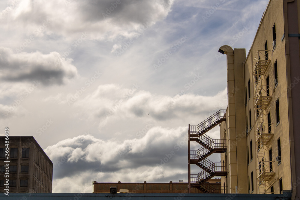 building landscape/cloud view building landscape/cloud view