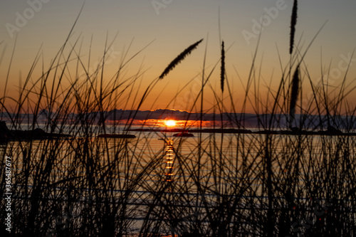 ocean sunset landscape