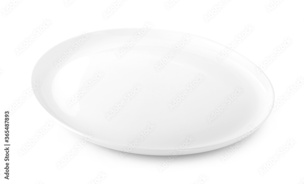 empty plate isolated on white background. empty plate isolated on white background.