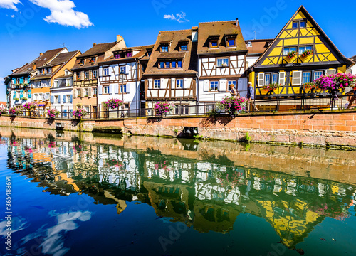 old town of colmar in france