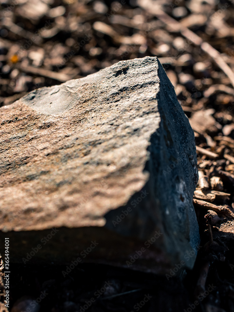 Fototapeta premium Close up of a rock