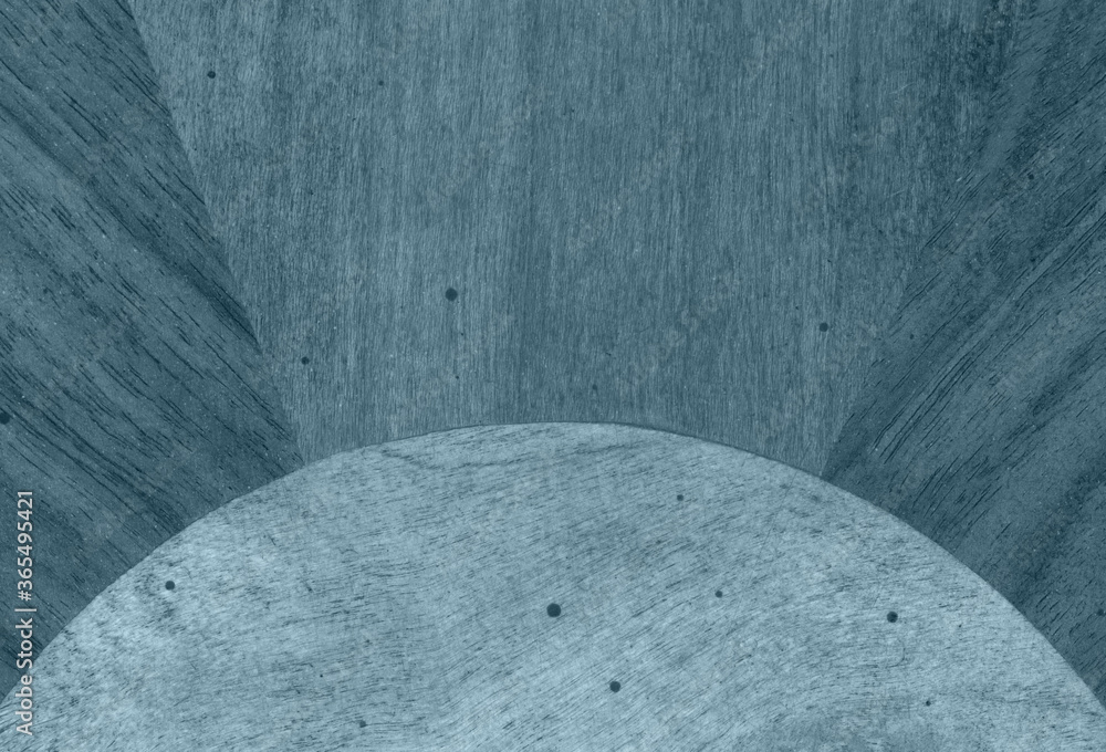 Obraz premium Light and dark blue stained wood with textured material background
