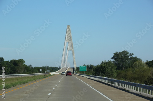 Highway Bridge close to Owensboro USA