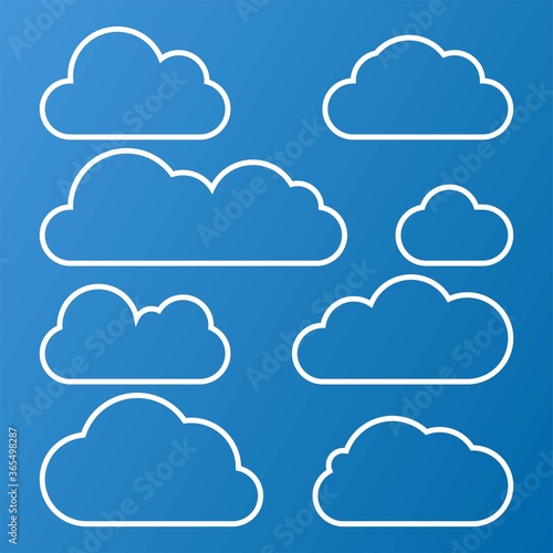 Outline Clouds