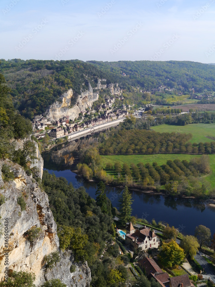 View of La Grange in the Dordogne.