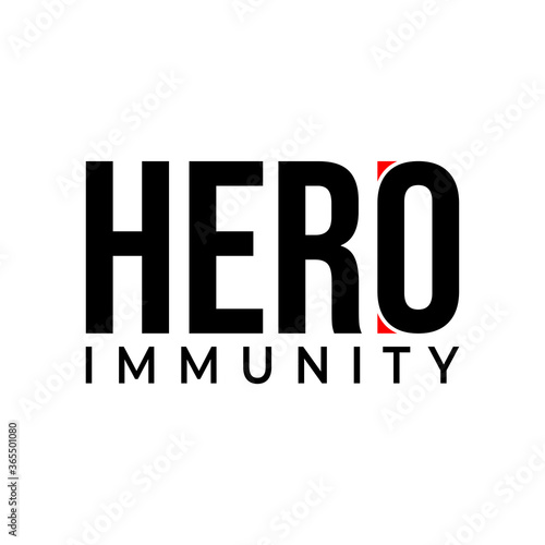 Herd immunity logo icon for New normal lifestye concept.
