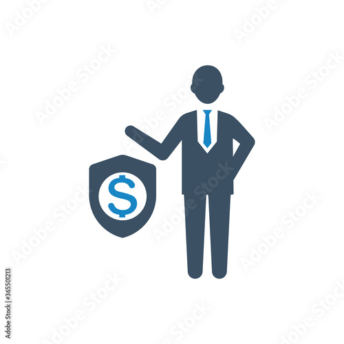 Finance protection icon