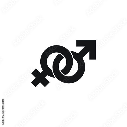 gender icon vector