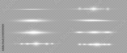 White horizontal line.