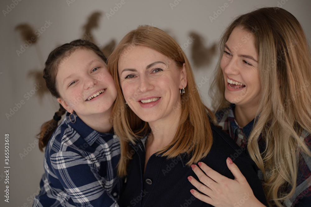 mother and daughters, close-knit family, beautiful girls, sisters of relatives, relationships mother and daughters, close-knit family, beautiful girls, sisters of relatives, relationships