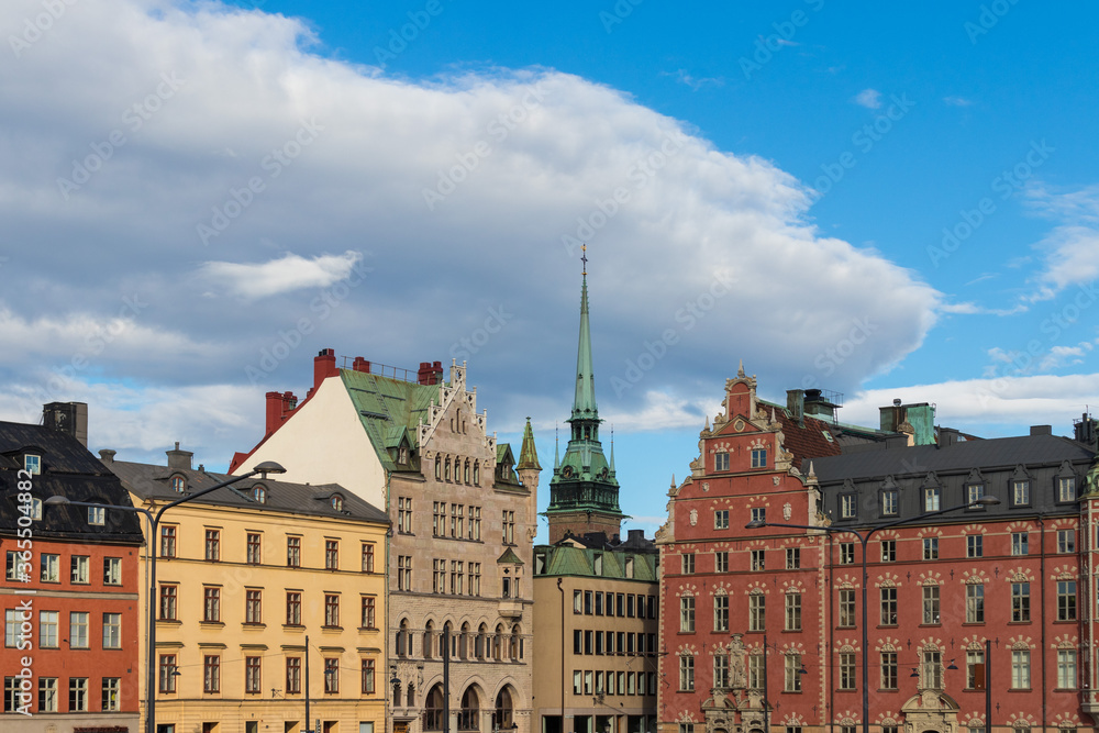 paseo por la ciudad de Estocolmo Suecia 